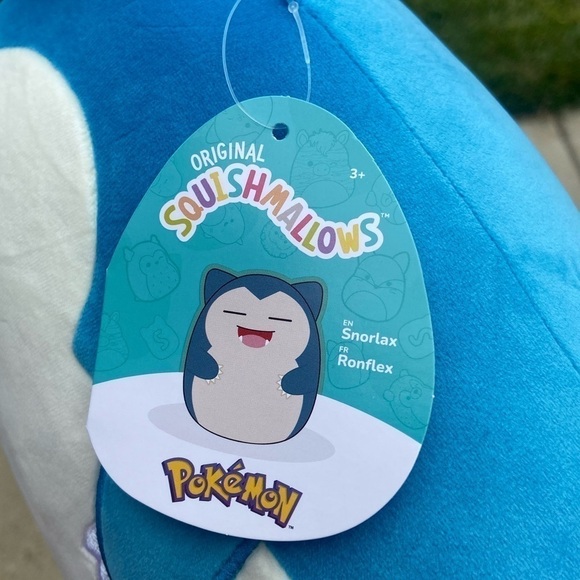 NWT Snorlax Pokemon Squishmallow 10” - Picture 6 of 6
